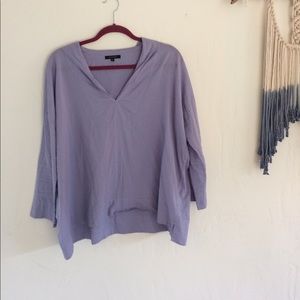 Pas De Calais light blue high low top XS